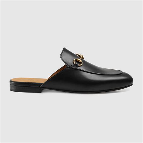 gucci princetown leather slipper women